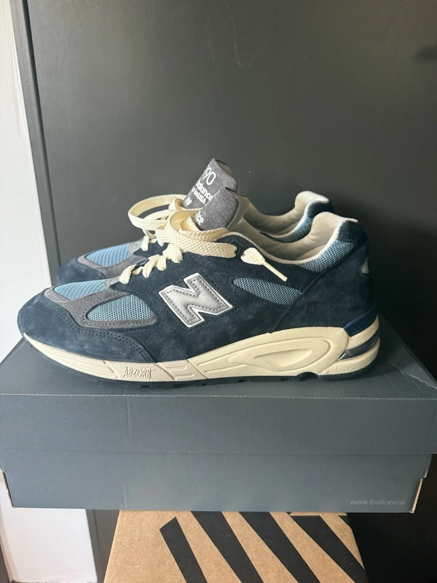 New Balance 990 V2 Low Blue for Sale | Authenticity Guaranteed | eBay