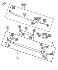 Genuine Mopar Damper Bracket 68111289aa Genuine Mopar Damper Bracket 68111289aa