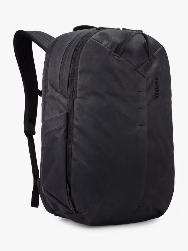 Thule Aion 28L Recycled Polyester Expandable Zip Travel Backpack Black [Marked]