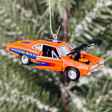 1969 Plymouth Road Runner HEMI Christmas Tree Ornament   Multiple Colors
