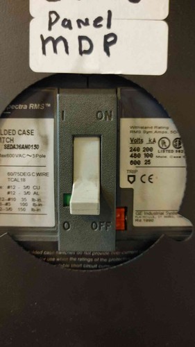 30 Ton Liebert Vertiv 460V DS105A UA1EI370S 3PH CRAC Downflow 407C - Picture 7 of 7