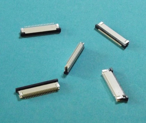 5 X FFC/FPC Konnektor liegend SIL 1.0mm Connector Steckverbinder Flachbandkabel - Bild 14 von 18