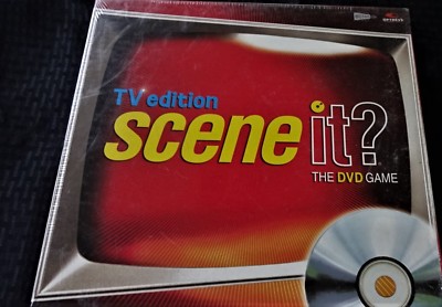 SCENE IT? TV EDITION  SEALED NEW Trivia DVD Game               c              B