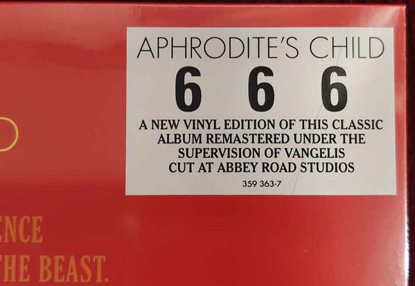 Aphrodite's Child–666 (The Apocalypse Of John 13/18 - 2LP