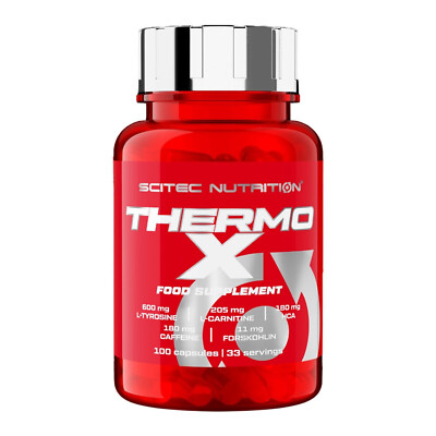 THERMO X Fatburner 100 Kapseln zur Unterstützung der Fettverbrennung & Energie