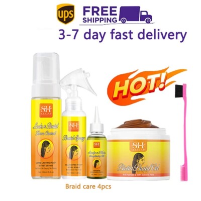 Anti Break Hair Styling Braiding Gel Edges Control Hair Shaping Cream Anti Hair 