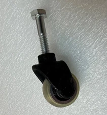 Urethane Wheel Caster assembly for Clarke B2 edger sander