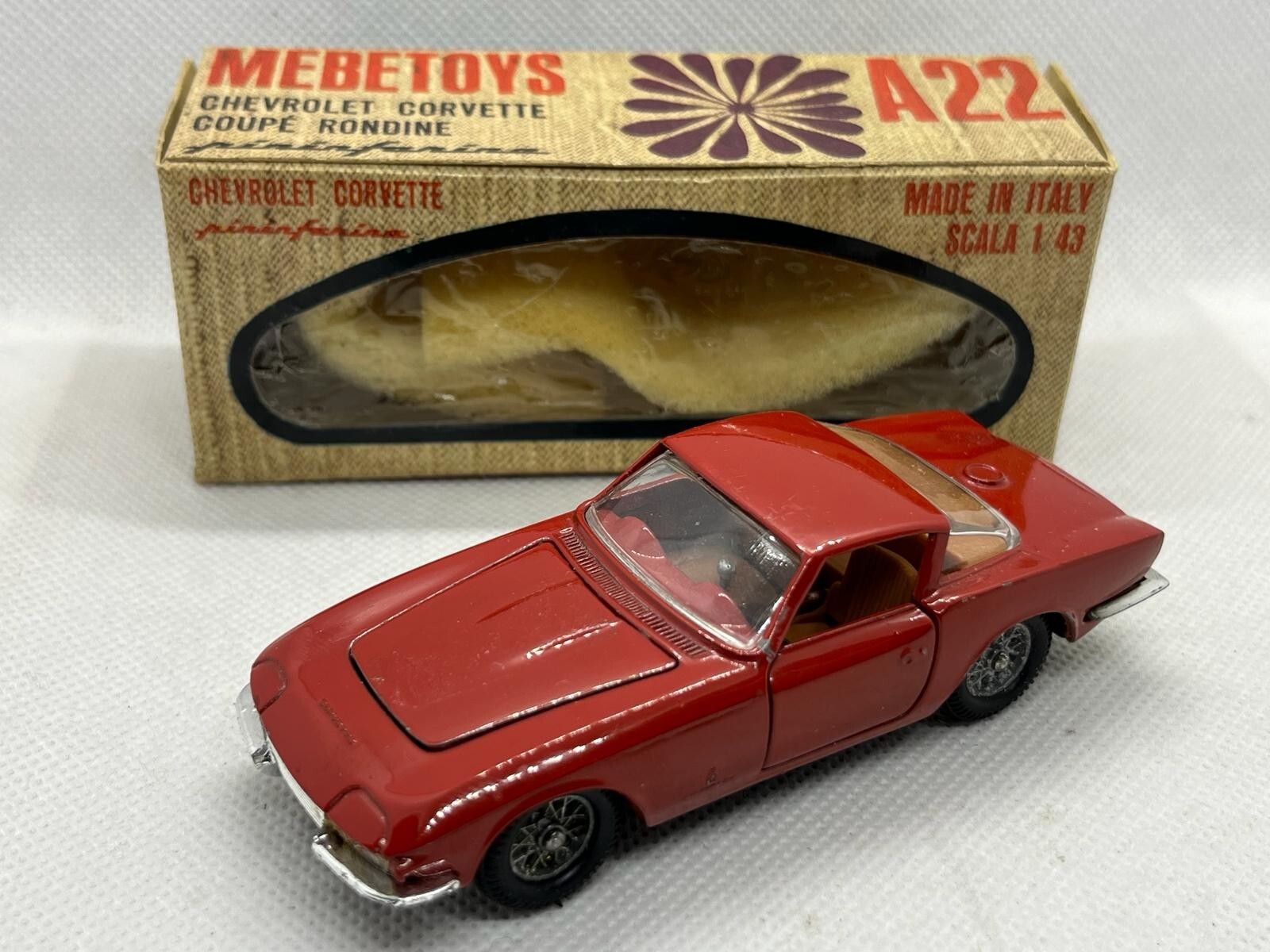Mebetoys Corvette Rondine Pinin Farina, Model #A-22
