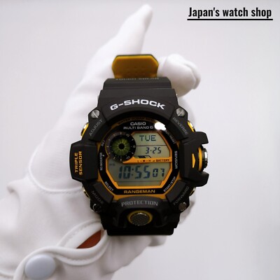 CASIO G-SHOCK GW-9400YJ-1JF Black Master of G RANGEMAN Men's Watch