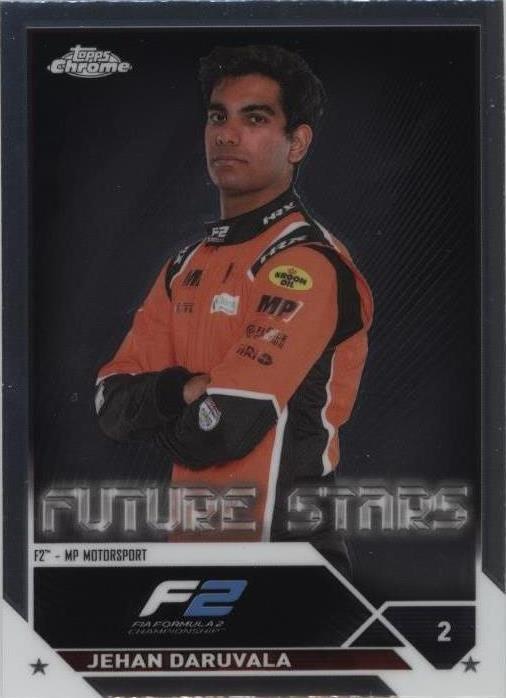 2023 Topps Chrome Formula 1 - Jehan Daruvala #81 - 1 of 1