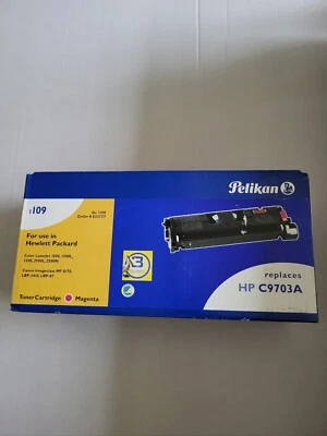 TONER PELIKAN 623737 MAGENTA POUR HP COLOR LASERJET 1500-2500 ET CANON MF-LBP - Photo 1/3