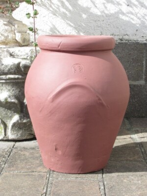 Antike Vase Terracotta Bitossi Philipp Montelupo Cruse Made IN Italy Xx Sec