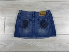 John Galliano Vintage Mini Skirt Women  s Size 12