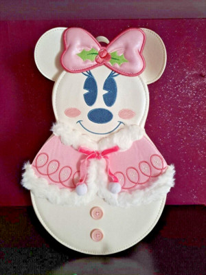 LOUNGEFLY   Disney Minnie   Schneemann SNOWMAN   Mini Backpack   Rucksack