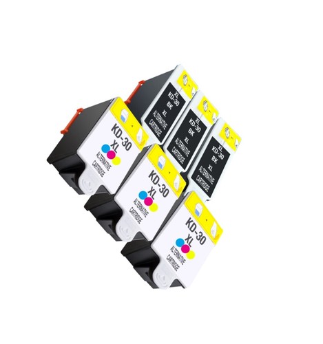 6 TOP DRUCKer PATRONEN für KODAK 30 XL SET ESP C110 C310 C315 ESP C100 C300 CXXX - Bild 5 von 8