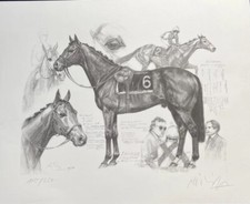 Kunstdruck Klaus Philipp "Shirocco" 115/250 original Unterschrift Lithografie‘06