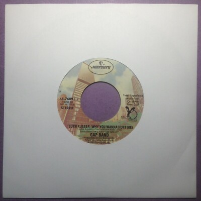 Gap Band - Burn Rubber (Why You Wanna Hurt Me) [7''] juke box US issue 45-76091