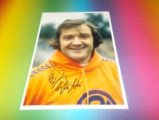 Willi Duck Lippens red and white food signed autograph 20x28 photo in per.