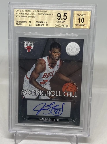 2012 Jimmy Butler Totally Certified Rookie Roll Call RC Auto BGS 9.5/10  3-10’s