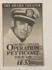 Operation Petticoat Vintage Print Ad  Cary Grant Tony Curtis TPA21