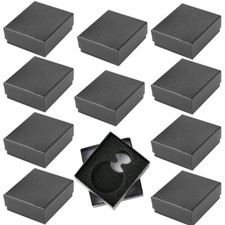 50pcs/Lot Black Pocket Watch Boxes Gifts Case Fob Watch Display Storage Boxes