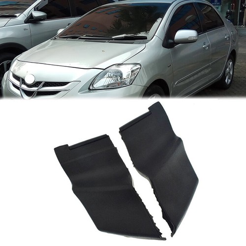 2Pcs Windshield Wiper Side Cowl Cover Trim Fit For Toyota Vios 4-Door 2008-2012