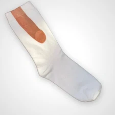 Show Off Penis Socks Men Novelty Joke Funny Ugly Christmas Prank Gift Holiday