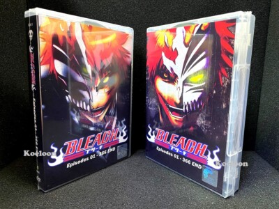 Anime DVD BLEACH 死神 Complete TV Series Collection Boxset (1-366 End) English Dub