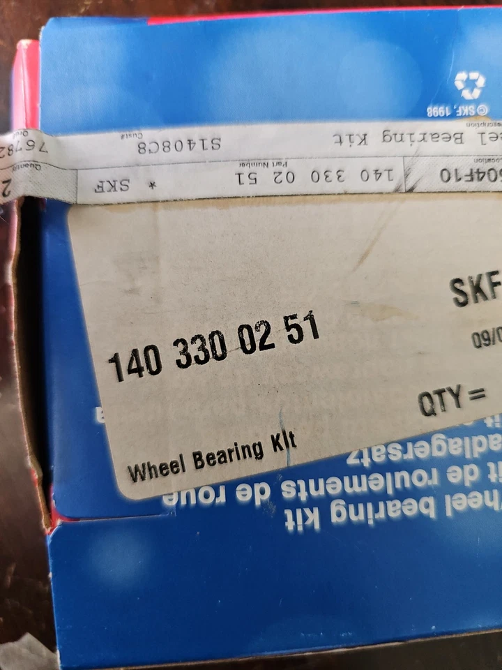 Cojinete de rueda mercedes benz Foto 3 de 3