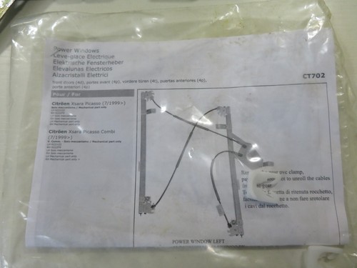 NSF LH PASSENGER WINDOW REGULATOR FOR CITROEN XSARA PICASSO 1999-2010 #RMT - Picture 5 of 14