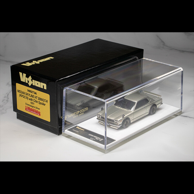 Make Up 1:43 Diecast Car Nissan SKYLINE 2000GT-R KPGC10 1971