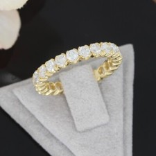 Wert 6500 € Brillant Memory Ring (1,90 carat) 750 18 Karat Gelb Gold Gr.56