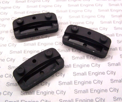 Qty 3 Simplicity Snapper Snow Blower Plastic Chute Guide Clamp 1666613 1666613SM