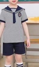 Set Sailor Summer Kids Boys Clothes Set Navy Costume 4T