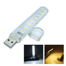 Mini USB Luce LED Flessibile Luminoso Notebook Portatile Lampada Computer PC