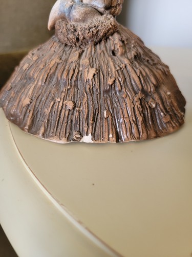 Vintage Handmade Ceramic Fairy House Votive Candle Holder Garden Decor - Picture 13 of 18