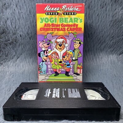 Yogi Bears All-Star Comedy Christmas Caper VHS Tape 1982 Animated Cartoon Movie