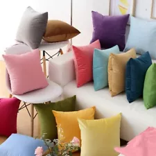 Throw Pillow Covers Set of 4 Cushion Cover Ultra Soft Pillow Cushion Cover 18x18