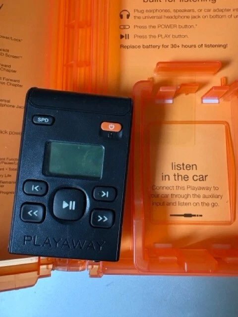 PLAYAWAY Portable MP3 Audiobooks Audio Book - YOU CHOOSE - *Buy More & Save* - Image 2 of 4