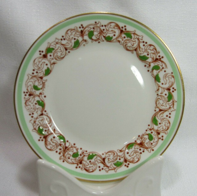 Adderley Fine Bone China England Teacup Saucer Bread Plate Unique