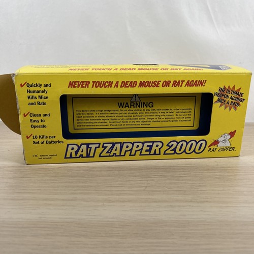 Rat Zapper Electronic Rat Rodent Control Zapper Trap RZC0014