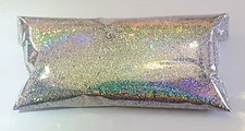 2oz Ultra Silver Holographic Metal Flake .015" Automotive additive 