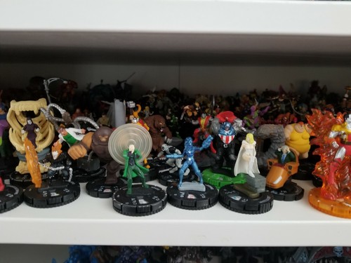 Wiz Kids Heroclix Random 10 Rare figurines No Duplicates with cards. - 第 4/4 張圖片