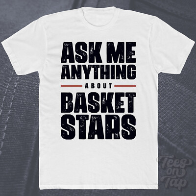 ASK ME ANYTHING ABOUT BASKET STARS T-SHIRT Meereslebewesen Ozean Stachelhäuter Wasser