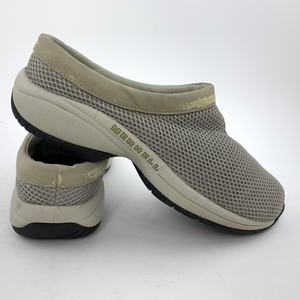 Merrell-Primo-Breeze-2-Mesh-Leather-Uppers-Air-Cushion-Slides-Tan-Women-Size-9