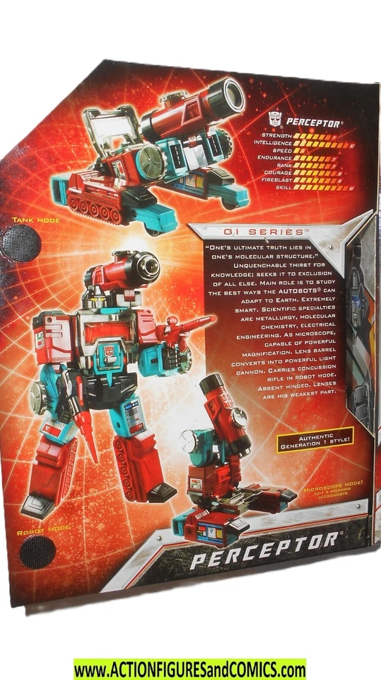 Transformers PERCEPTOR 2009 commemorative toys r us 1985 reissue 25th 25 years - Image 4 of 4