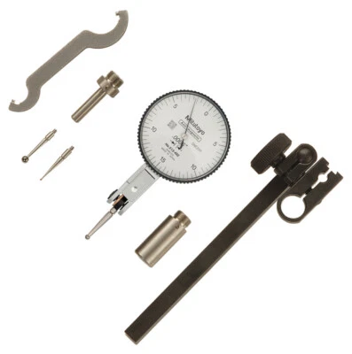 MITUTOYO 513-402-10T .03 HORIZONTAL TEST INDICATOR - COMPLETE WITH ACCESORRIES