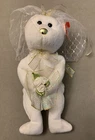Vintage TY Bride Beanie Baby "Hers" both tags intact 2003