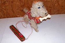 Vintage Rosko Tested Walking Toy Dog Battery Powered Motorized Japan Japanese D