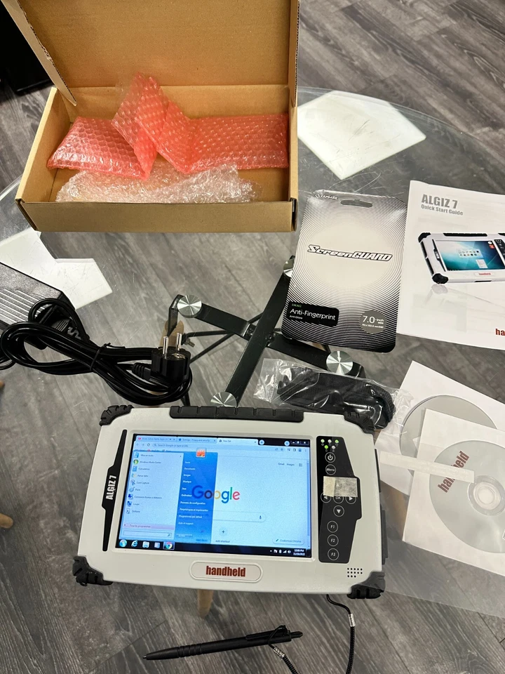 New HANDHELD ALGIZ 7 2 GB RAM/64 GB SSD W7 Docking Station Tablet Hardened PC - Image 4 of 4